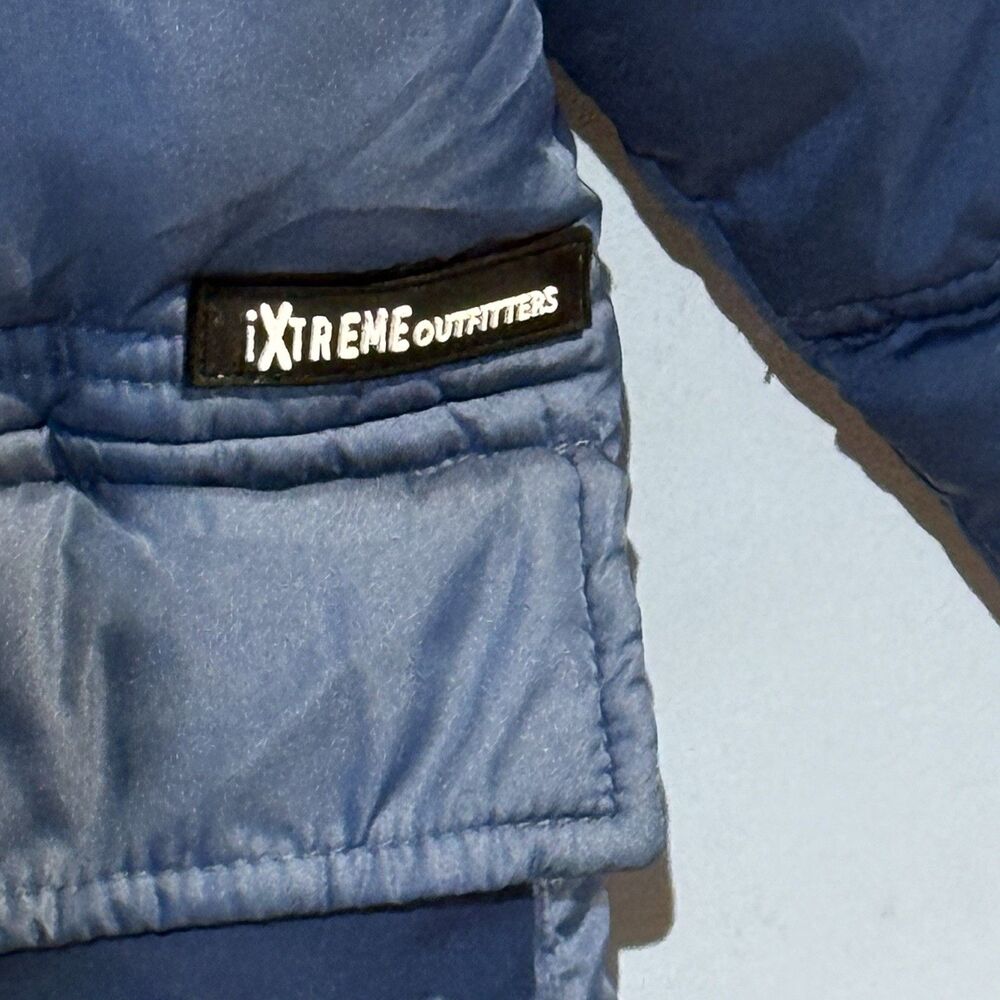Ixtreme Winter Coat Jacket Boys Size Small Blue Fleece Lined Puffer Hood - Picture 9 of 16